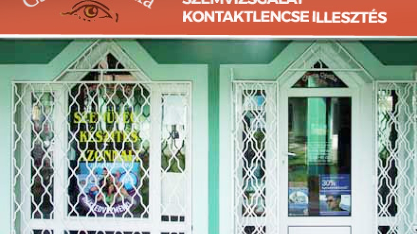 Székesfehérvár, Madách utcai üzlet (bejárat) - Cserta Optika